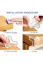T-Shape Clear Table Corner Guards - 10 Pack Child Proofing - 4