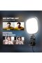 مصباح LED أساسي 5 بوصة بقوة 10 واط للبث المباشر، إضاءة ثنائية اللون مع مشبك للشاشة الكاملة، مصباح USB للإضاءة CR - 3