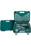 Mechanics Tool Set 1/4" and 1/2" Drive Master Impact Socket Set, SAE and Metric, Deep and Shallow So