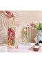 Clear PVC Plastic Gift Box Set, 10 Pcs Transparent Rectangle Candy Boxes with White Borders and Cord - 3