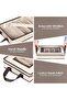 Flatware Storage Case - Durable 5 Compartment Silverware Storage Container Box with Removable Lid an - 3