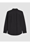 Ozmarka New Season Black Regular Fit Oxford Men's Shirt - 6
