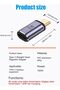 محول من النوع C إلى C يدعم USB 4.0 وThunderbolt مع شحن سريع بقدرة 100 واط ونقل بيانات بسرعة 40 جيجابت/ثانية - 6