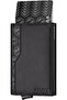Holder with Double ID Window Leather Passcase Wallet RFID Blocking Automatic Pop