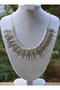 Bohemian Necklace - Gray -