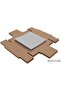 20-pack DIY Rectangle Drawer Kraft Boxes With Clear Lid CT12: 32 * 19.5 * 9cm Cardboard - 4