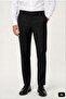 Black Regular Fit Comfortable Fit 86% Cotton Trousers - 2