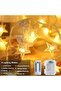 Star String Lights Battery Operated, 32.8 ft 80 LED Fairy Star Lights with Remote & Timer, Waterproo - 3
