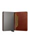 Slimwallet Texano Card Holder Wallet, Brown - 3
