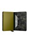 Slimwallet Jungle Card Holder Wallet, Black-Green - 3