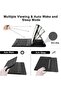 ZOOMEE Keyboard Case for Samsung Galaxy Tab S10 Lite/S10 FE 2025/S9 FE 2023/ S9 2023-UK Layout Bluetooth Detachable Wireless Keyboard for Tab S10 Lite/S10 FE/S9 FE/S9(10.9''/11'')-Black - 2