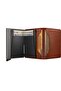 Slimwallet Texano Card Holder Wallet, Brown - 4
