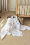 Multi-Purpose Muslin Cover & Blanket 3-Piece Set 100% Cotton Oeko-Tex Certified 80x80 cm - 2