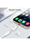 محول USB C إلى Lightning، عبوة من قطعتين للشحن السريع بقدرة 60 واط ومزامنة البيانات عالية السرعة، أنثى من نوع Lightning - 4