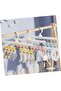 3 PCS Sock Drying Rack Hangers with Clips Space Saving - 7