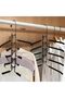 Clothes Hangers Space Saving, with Foam Padded Multi-Layer, Non-Slip, for Shirts, Pants, Swe - 3
