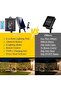 أضواء شبكية تعمل بالطاقة الشمسية، 1.5×1.5 متر، 96 مصباح LED، أضواء ستارة شبكية مقاومة للماء، 8 أوضاع تعمل بالطاقة الشمسية - 3