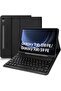 ZOOMEE Keyboard Case for Samsung Galaxy Tab S10 Lite/S10 FE 2025/S9 FE 2023/ S9 2023-UK Layout Bluetooth Detachable Wireless Keyboard for Tab S10 Lite/S10 FE/S9 FE/S9(10.9''/11'')-Black