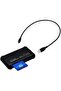 قارئ بطاقات USB 3.0 فائق السرعة متعدد الوظائف - متوافق مع SD، Micro SD، CF، XD Ca - 6