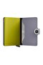 Miniwallet Matte Card Holder Wallet, Grey-Green - 3