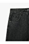 Comfortable Fit Cotton Super Baggy Jean Pants with Pockets - 4