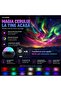 Proiector de Stele Starry Miracle, RGB, Multiple Efecte, 3 Moduri Luminare, Telecomanda, Negru - 4