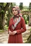 Patterned Silk-Feel Scarf & Shawl - Multi-Purpose Women's Accessory