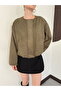 Women's Suede Front-Patch Jacket - 2
