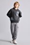 Boy's Tracksuit Bottom I0116A8/Gr67 Grey - 3
