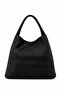 Women's Shoulder Bag Italian Style Luxury Knitted Pattern Soft Casual Hobo Handbag 26990