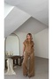 Suede Women's Vest and Pants Set - 5