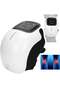 Knee Massager With Heat For Pain Relief Electric Cordless Vibration Knee Massage Device With Kneading For Arthritis and Joint Circulation Warmer Rechargeable White - 2