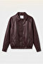 Men's Oversize Fur-Lined Oversize Leather Jacket - 5