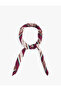 Patterned Square Satin Scarf