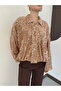 Sequin Velvet Coat - Stone |   F2026 - 4