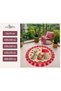 Aura Polka Dot Dream Patterned Woven Base Decorative Carpet Aura4094 - 4