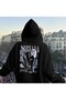 Snow Masked Ninja Unisex Sweatshirt Cardigan 2Strands Thick Fleece
