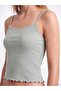 Ozmarka New Season Khaki U-Neck Women's Undershirt - 3