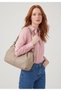 Women's Knot Detailed Adjustable Strap Shoulder and Crossbody Bag