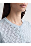 Lcw Everyday Crew Neck Openwork Women's Cardigan - 3