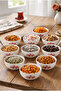 Patterned Bowl Snack Set 10 Pieces 400 ml - 2