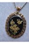 Real Flower Handmade Necklace - Black - - 4