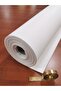 White Sunshade Curtain - Shiny Satin Texture, Blocks Sunlight, Stain-Resistant Background Curtain and Sunshade Fabric - 2