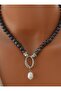 Black Pearl Necklace - - 5