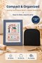 Sewing book, fabric book and sewing kit with bag - 3
