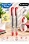 0.4 mm Fine Tip Rollerball Pen – Red |   2 Options Available