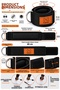 2 Pcs Padded Ankle Cuff Black Padded Ankle Cuff Foot Strap Strap Wrist Strap Foot Strap Fitness Traction Apparatus - 3