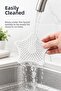 Yıldız Silicone Sink Drain Strainer Hair and Food Residue Catcher White - 5