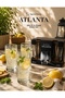 Atlanta - Set of 6 Soft Drink Water Cocktail Glass Cups 200 Cc - 3