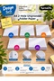 A4 2-Hole Unlined Folder Paper |   2-Ring Folder Compatible with 50 Sheets, Optional - 2